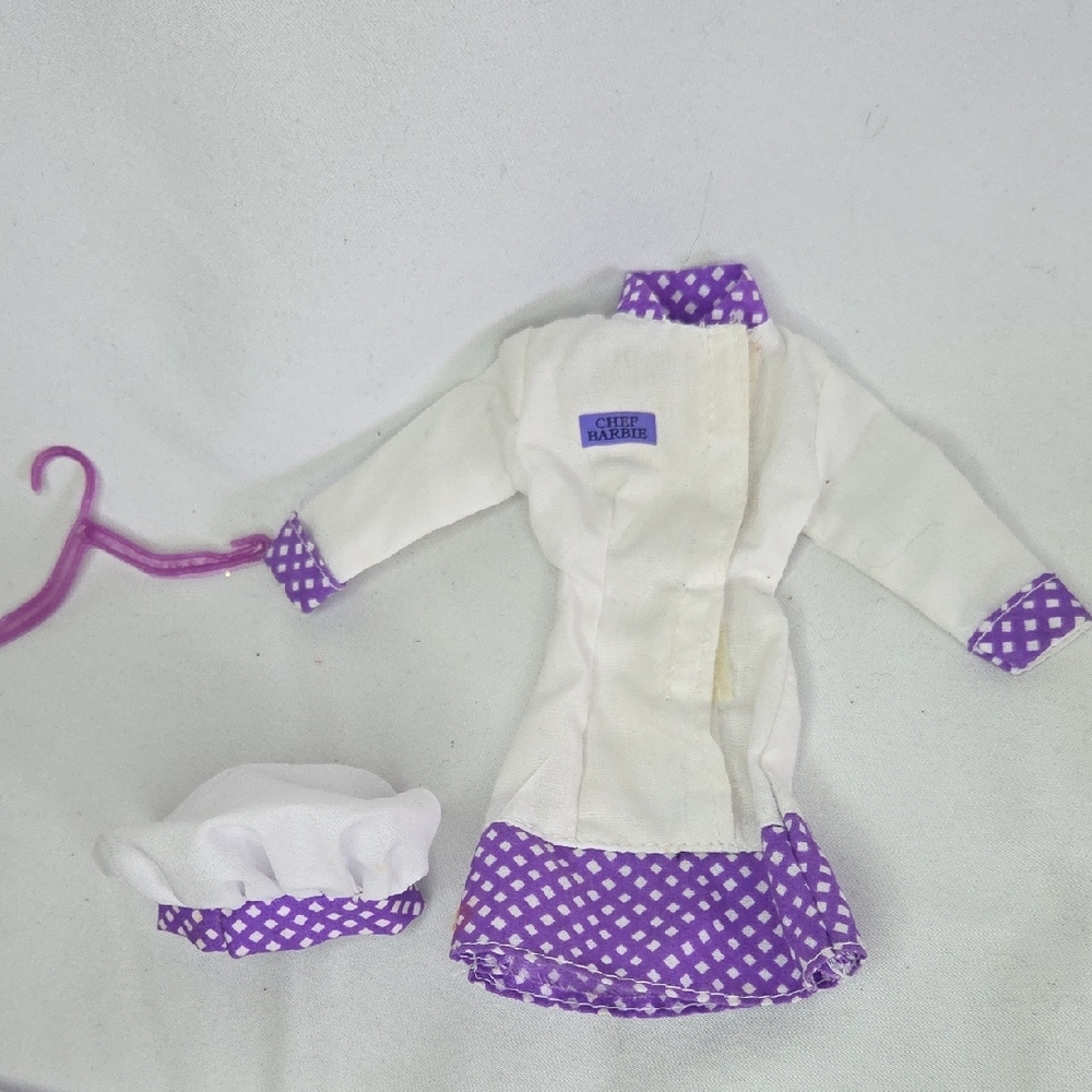 Barbie Chef Outfit Vintage Late 1990s Early 00s Good Condition